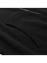 ALPINE PRO Hanorac din bumbac cu glugă pentru bărbați ALPINE PRO LOKK negru