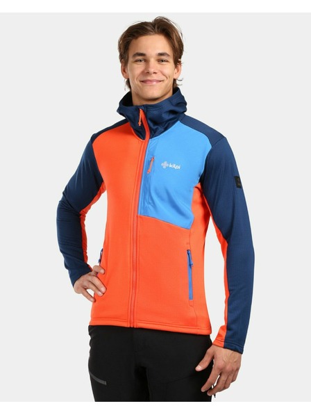 Kilpi Hanorac fleece pentru bărbați Kilpi SEVELEN-M Portocaliu