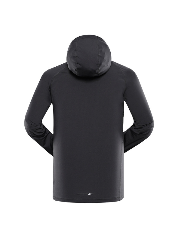 ALPINE PRO Hanorac funcțional pentru bărbați cu elemente reflectorizante ALPINE PRO IZAR gri închis