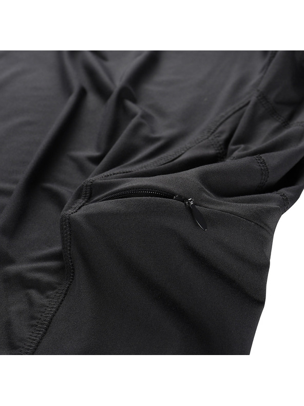 ALPINE PRO Hanorac funcțional pentru bărbați cu elemente reflectorizante ALPINE PRO IZAR gri închis