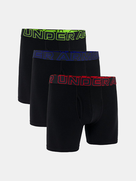 Under Armour Boxeri pentru bărbați Under Armour M UA Perf Cotton 6in (3 buc)