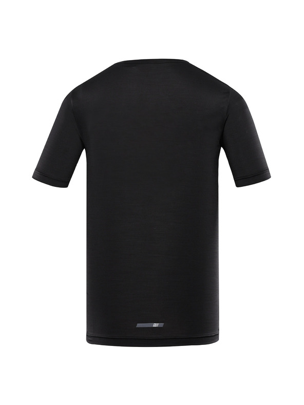 ALPINE PRO Tricou rapid uscat pentru bărbați cu uscare rapidă ALPINE PRO BASIK negru