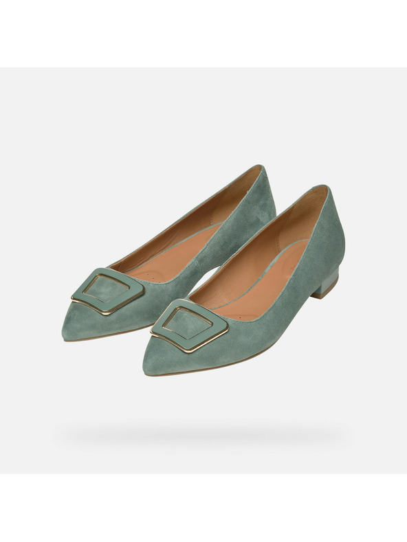 Geox Balerini verzi deschis pentru femei Geox Charyssa