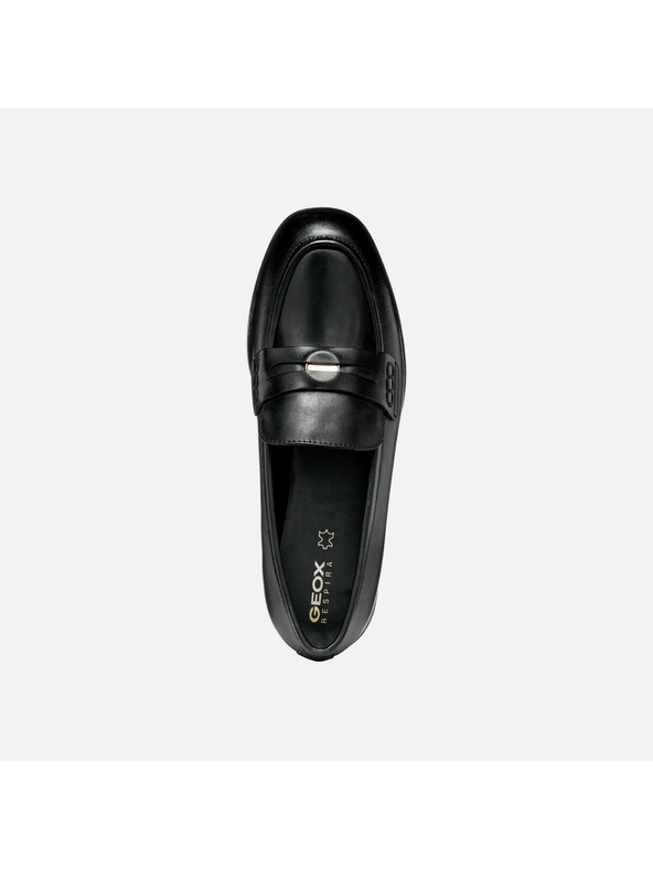 Geox Mocasini negri pentru femei Geox Cloridie