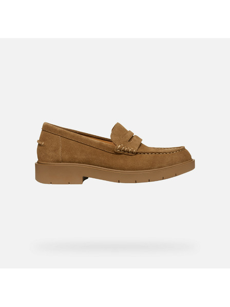 Geox Mocasini gri pentru femei Geox Spherica EC1