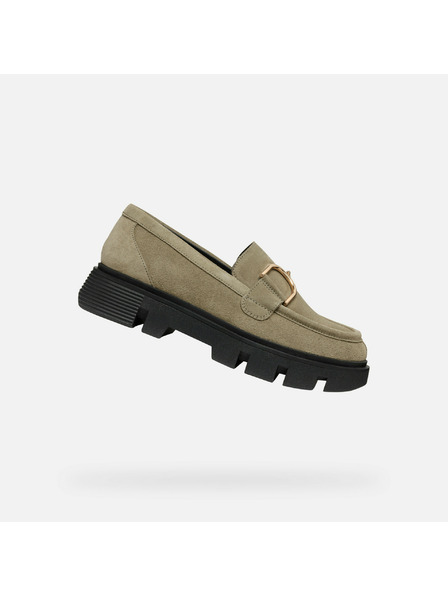 Geox Mocasini bej pentru femei Geox Vilde