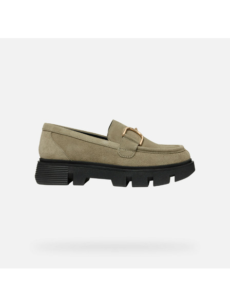 Geox Mocasini bej pentru femei Geox Vilde