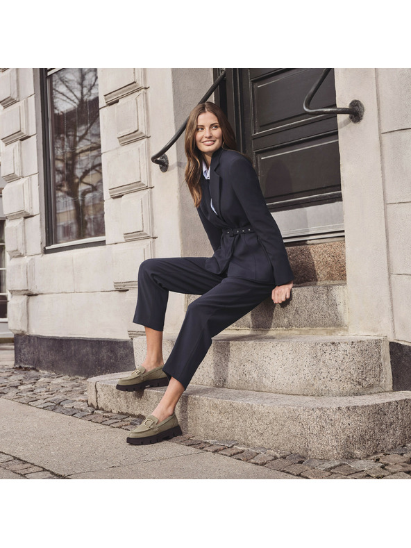 Geox Mocasini bej pentru femei Geox Vilde