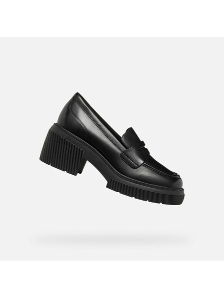Geox Mocasini negri pentru femei Geox Spherica EC15