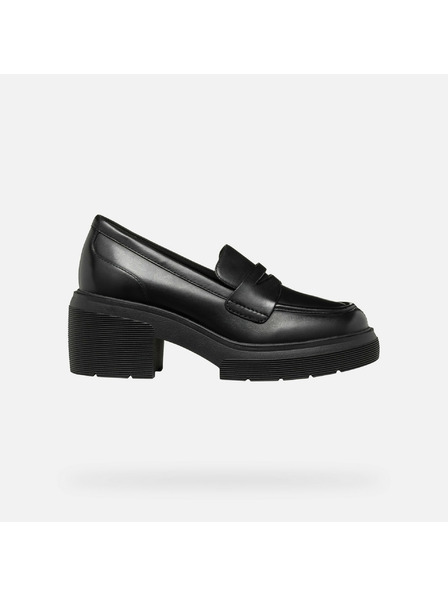 Geox Mocasini negri pentru femei Geox Spherica EC15