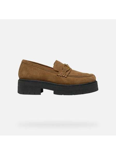 Geox Mocasini gri pentru femei Geox Spherica EC7
