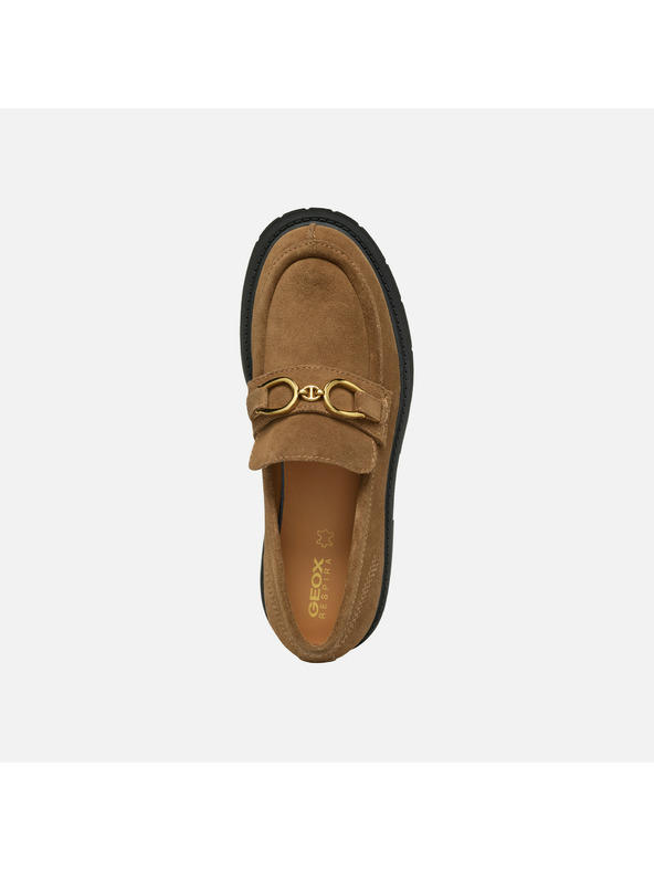 Geox Mocasini gri pentru femei Geox Spherica EC7