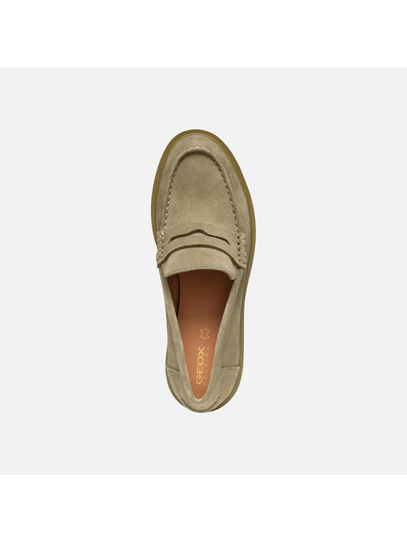 Geox Mocasini bej pentru femei Geox Spherica EC1