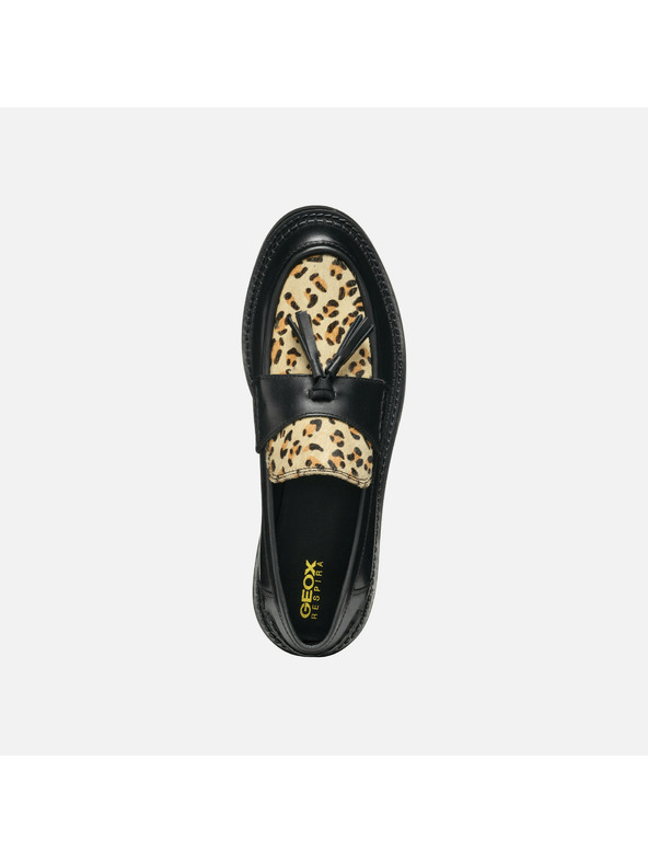 Geox Mocasini negri pentru femei Geox Serilda