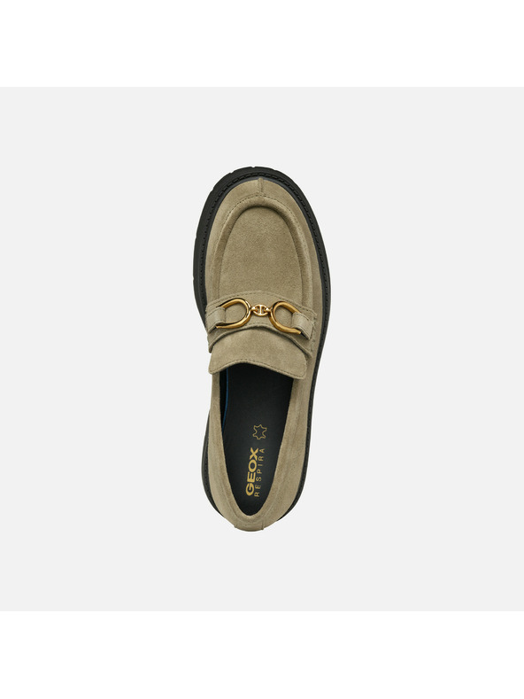 Geox Mocasini bej pentru femei Geox Spherica Ec7