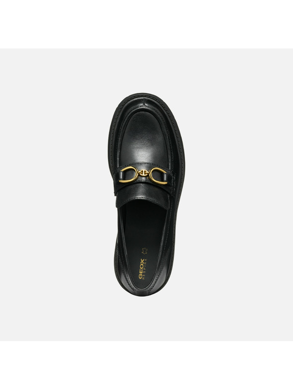 Geox Mocasini negri pentru femei Geox Spherica EC7