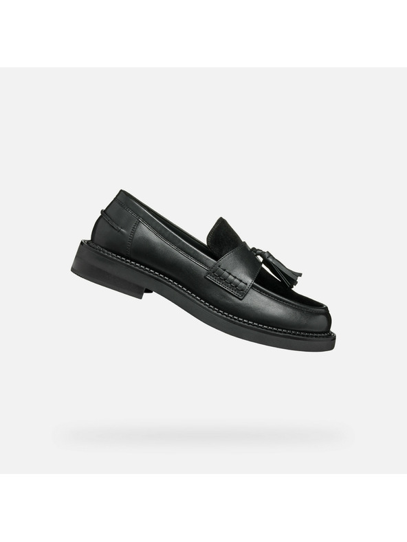 Geox Mocasini negri pentru femei Geox Serilda