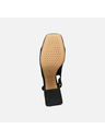 Geox Pantofi negri cu toc pentru femei Geox Coronilla