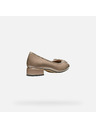 Geox Pantofi bej cu toc pentru femei Geox Floretia