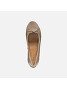 Geox Pantofi bej cu toc pentru femei Geox Floretia