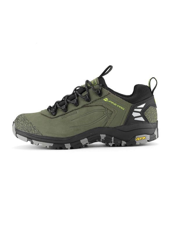 ALPINE PRO Încălțăminte outdoor cu membrană PTX ALPINE PRO SPIDERE verde pușcă