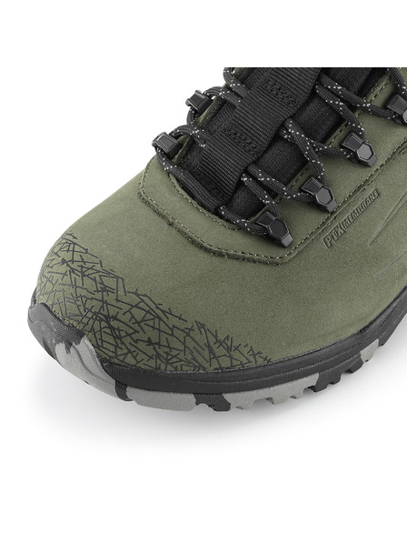 ALPINE PRO Încălțăminte outdoor cu membrană PTX ALPINE PRO SPIDERE verde pușcă