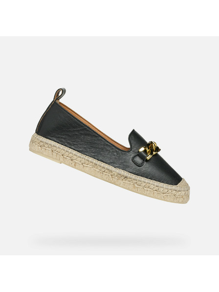 Geox Pantofi sport negri pentru femei Geox Lampedusa