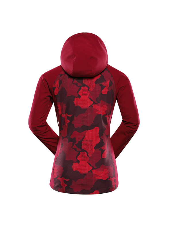 ALPINE PRO Geacă softshell pentru femei cu tratament DWR ALPINE PRO HOORA anemonă variantă pa