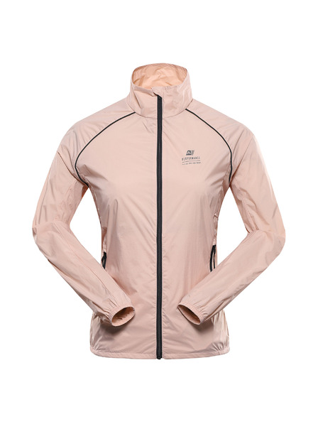 ALPINE PRO Geacă ultra-ușoară cu tratament DWR pentru femei ALPINE PRO SPINA 2 peach whip