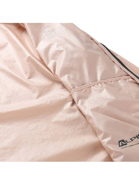 ALPINE PRO Geacă ultra-ușoară cu tratament DWR pentru femei ALPINE PRO SPINA 2 peach whip
