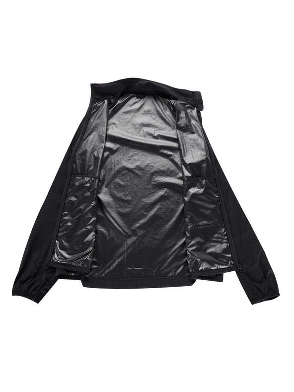 ALPINE PRO Geacă ultra-ușoară cu tratament DWR pentru femei ALPINE PRO SPINA 2 negru