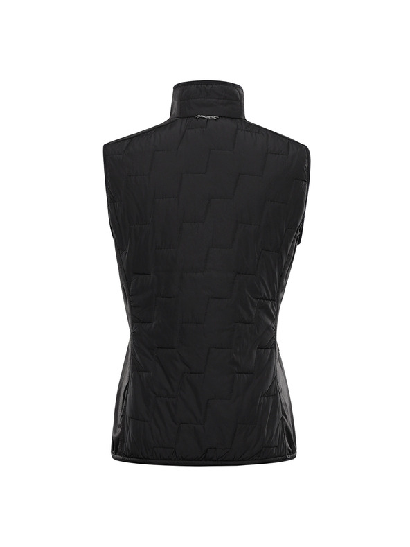 ALPINE PRO Vestă călduroasă pentru femei cu umplutură merino ALPINE PRO NERCA negru