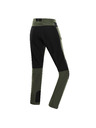 ALPINE PRO Pantaloni softshell pentru femei ALPINE PRO AKANA 2 verde puștă