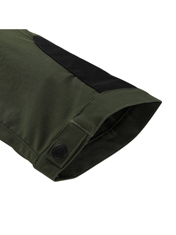 ALPINE PRO Pantaloni softshell pentru femei ALPINE PRO AKANA 2 verde puștă