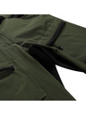 ALPINE PRO Pantaloni softshell pentru femei ALPINE PRO AKANA 2 verde puștă