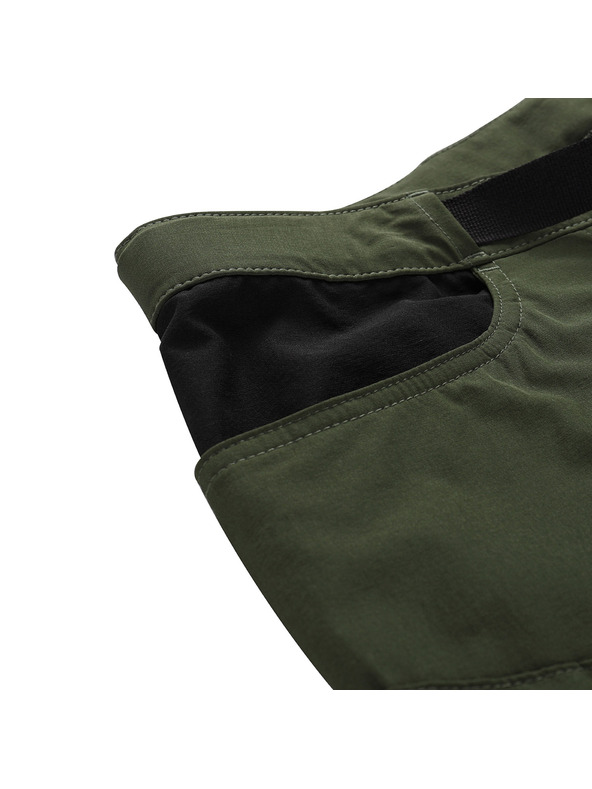 ALPINE PRO Pantaloni softshell pentru femei ALPINE PRO AKANA 2 verde puștă