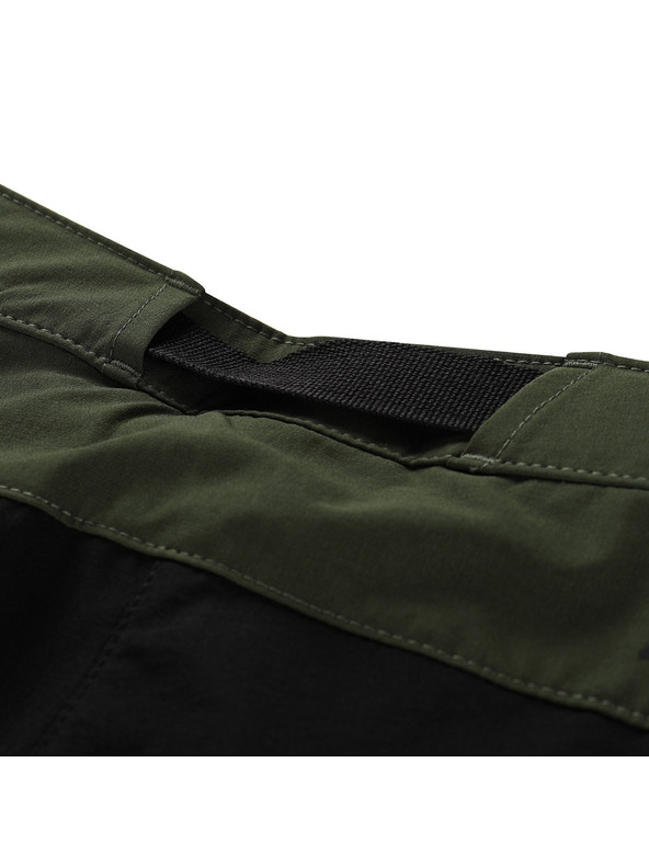 ALPINE PRO Pantaloni softshell pentru femei ALPINE PRO AKANA 2 verde puștă