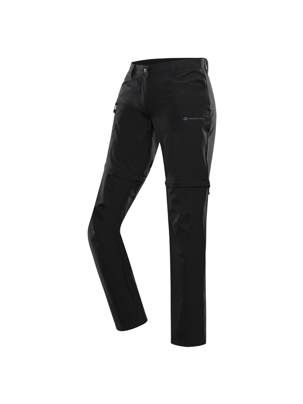 ALPINE PRO Pantaloni rapid uscați cu cool dry pentru femei ALPINE PRO NESCA 2 negru