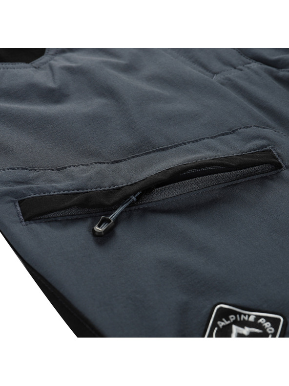 ALPINE PRO Pantaloni softshell pentru femei ALPINE PRO AKANA 2 ardezie întunecată