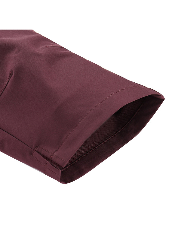 ALPINE PRO Pantaloni capri softshell pentru femei ALPINE PRO WEDERA 2 smochină