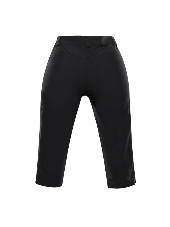 ALPINE PRO Pantaloni capri softshell pentru femei ALPINE PRO WEDERA 2 negru