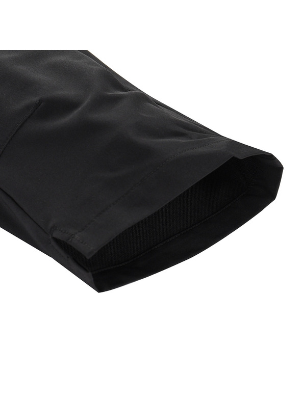 ALPINE PRO Pantaloni capri softshell pentru femei ALPINE PRO WEDERA 2 negru