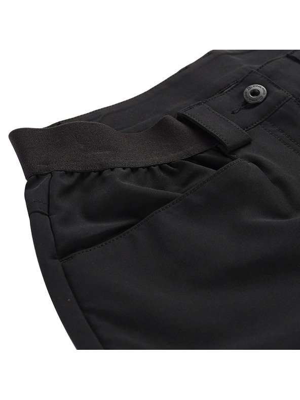 ALPINE PRO Pantaloni capri softshell pentru femei ALPINE PRO WEDERA 2 negru