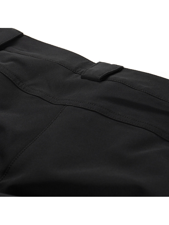 ALPINE PRO Pantaloni capri softshell pentru femei ALPINE PRO WEDERA 2 negru