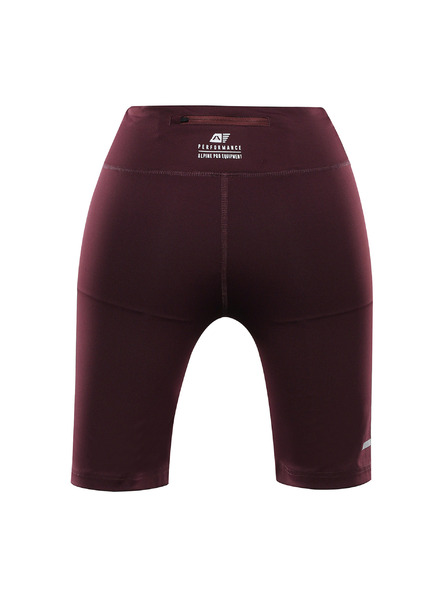ALPINE PRO Jambiere rapid uscate pentru femei ALPINE PRO GARELA smochină