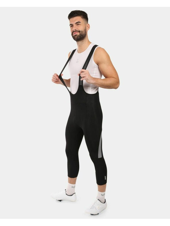 Kilpi Jambiere de ciclism 3/4 pentru bărbați Kilpi ARENAL-M Negru