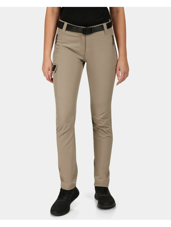 Kilpi Pantaloni outdoor pentru femei Kilpi BELVELA-W Kaki