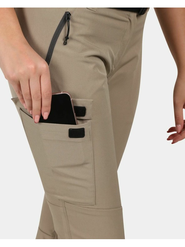 Kilpi Pantaloni outdoor pentru femei Kilpi BELVELA-W Kaki