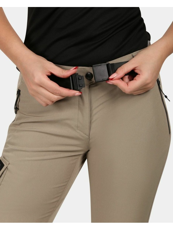 Kilpi Pantaloni outdoor pentru femei Kilpi BELVELA-W Kaki