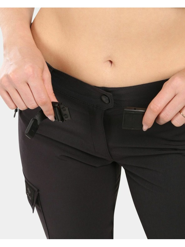 Kilpi Pantaloni de exterior pentru femei Kilpi BELVELA-W Negru